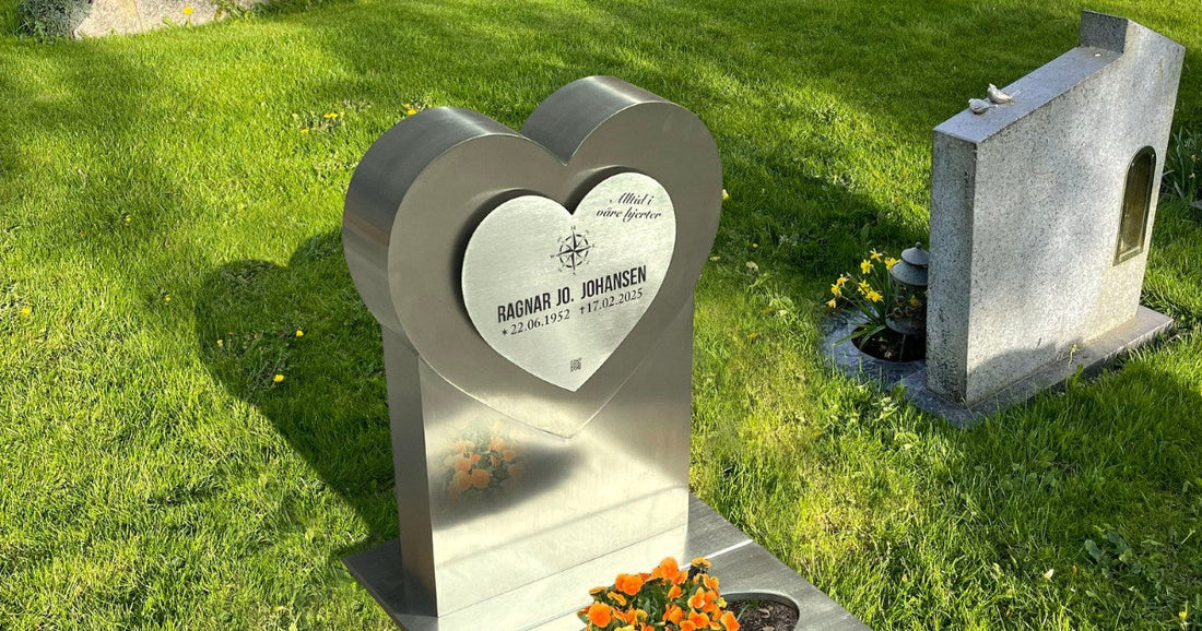 Gravstøtte av stein eller stål?